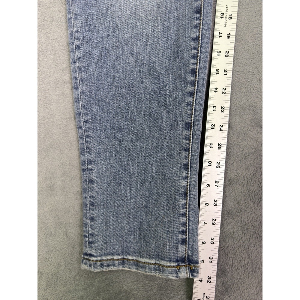 Judy Blue Jeans Womens 13/31 Blue Light Wash High Rise Boyfriend Fit Stretch - Picture 5 of 8